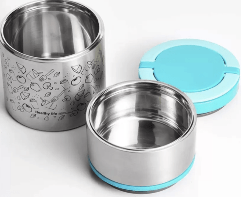 Tedemel LUNCH BOX 2 LAYER 2 Containers Lunch Box  (900 ml, Thermoware) - Image 3